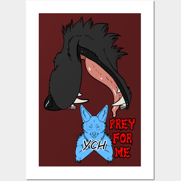 Prey for Me Wall Art by WolfenCreations